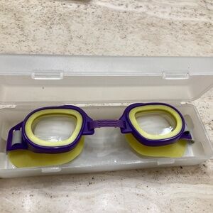 Ducal swimming goggles “Purple & Yellow”
